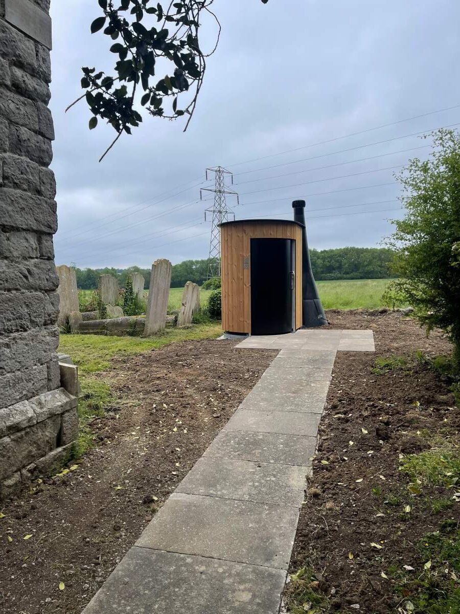 eco-toliet-in-the-grounds-of-listed-kent-church